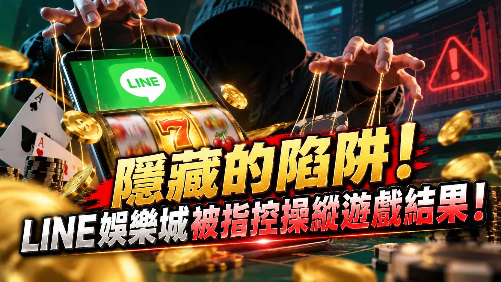 隱藏的陷阱！LINE娛樂城被指控操縱遊戲結果！